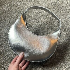 Silver Bag From LOFT